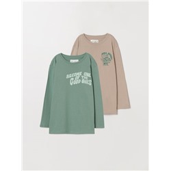 PACK OF 2 PRINTED T-SHIRTS