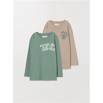 PACK OF 2 PRINTED T-SHIRTS