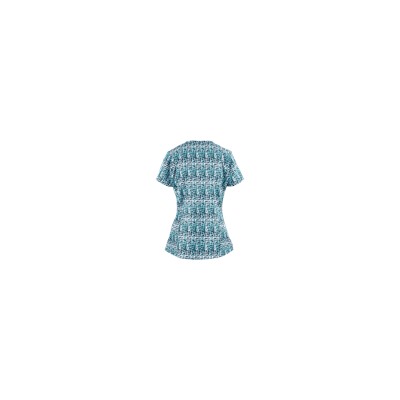 Barco One Scrubs Velocity Print Top