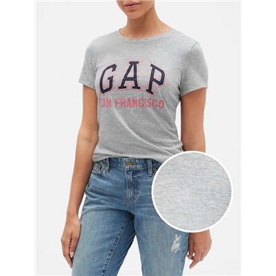 City Arch Logo T-Shirt in Jersey