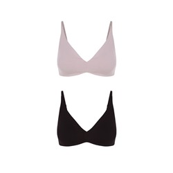 Pack de 2 sujetadores triangulares