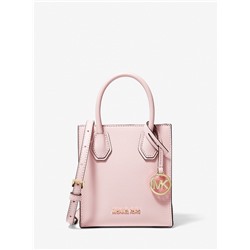 MICHAEL MICHAEL KORS Mercer Extra-Small Pebbled Leather Crossbody Bag