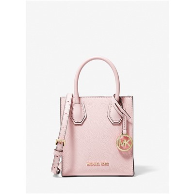 MICHAEL MICHAEL KORS Mercer Extra-Small Pebbled Leather Crossbody Bag