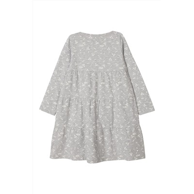 Vestido Gris jaspeado
