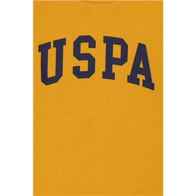 Erkek Çocuk Hardal Basic Sweatshirt