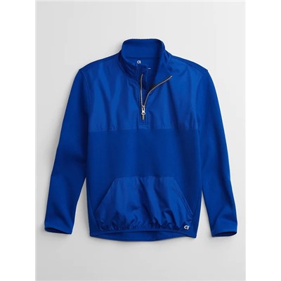 GapFit Kids Quarter-Zip Sweatshirt