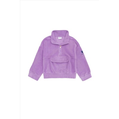 Çocuk Lila Sweatshirt