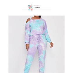 Спортивный лёгкий костюм Plus Size