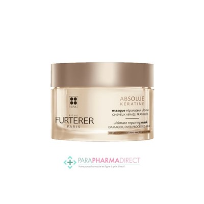 René Furterer Absolue Kératine Masque Réparateur Ultime Cheveux Normaux à Fins 200ml