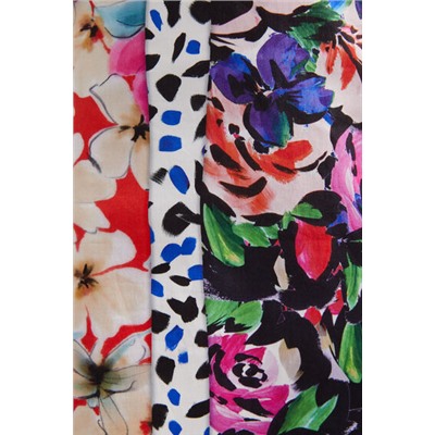 Minifalda floral