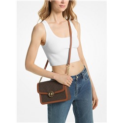 Leida Medium Signature Logo Shoulder Bag