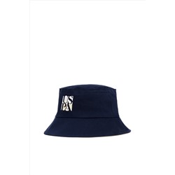 Kadın Lacivert Bucket Şapka