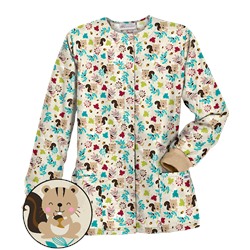 UA Fall Favorite Black Scrub Jacket