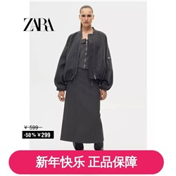 Zara  ♥️ куртка/бомбер в европейском и американском стиле… скажу сразу, на видео обманула 🙈 коллекция 2023 и цена на оф сайте около 9000