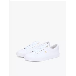 Metallic Accent Court Sneaker