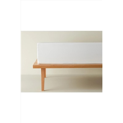 English Home Novella Premium Soft Cotton Çift Kişilik Lastikli Çarşaf 160x200 Cm Beyaz 10040259