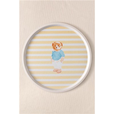Philip Ayı Bear Yuvarlak Tepsi