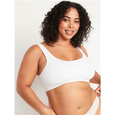 Supima® Cotton-Blend Bralette Top 2-Pack for Women