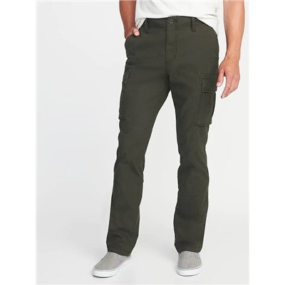 Straight Lived-In Built-In Flex Cargo Pants for Men