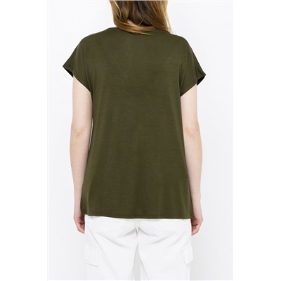 Camiseta Caqui