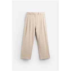 PANTALÓN PLIEGUES CINTURÓN