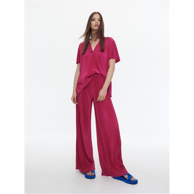 Plissierte Bluse