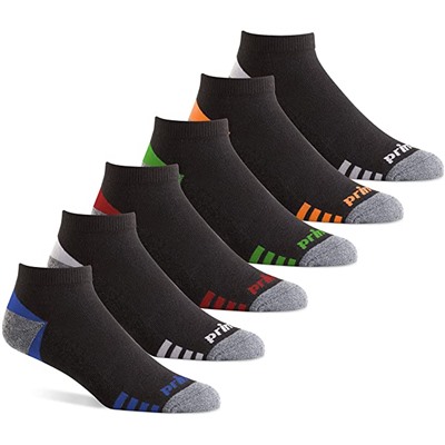 Prince Men's Low Cut Performance Athletic Socks for Running, Tennis, and Casual Use (6 Pair Pack)