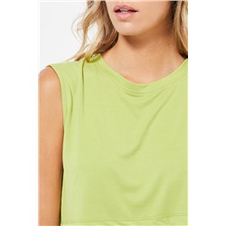 Top crop - Verde claro