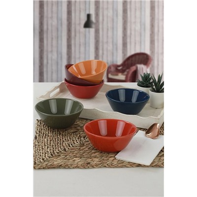 Keramika Rainbow Hitit Çorba Kasesi 14 Cm 6 Adet ST142306FXM9A000000MAKA500