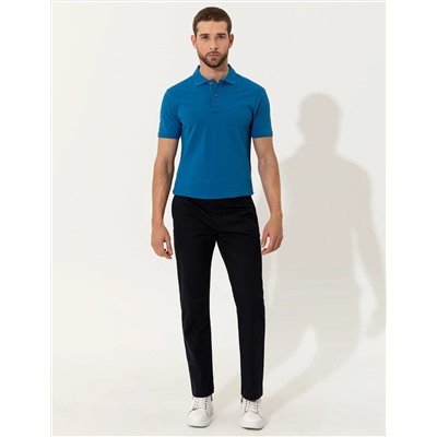 Mavi Slim Fit Polo Yaka Basic Tişört