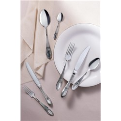La Papillion 42 Parça Çatal Bıçak Kaşık Seti -  Silver