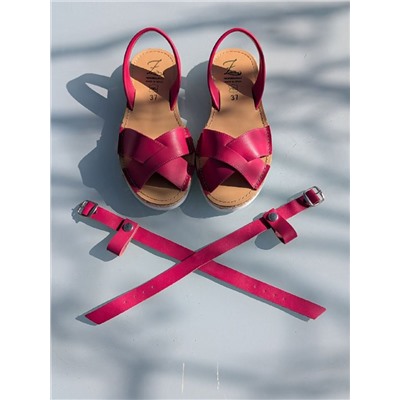 Босоножки от испанского производителья Ab.Zapatos Cruz-Yute FUXIA АКЦИЯ