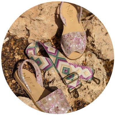 AB.Zapatos · 320-7 estampado beig PC+CINTURON BOLSOS (150)-6 (3) АКЦИЯ