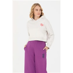 Kadın Taş Kapüşonlu Sweatshirt