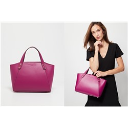 Bolso de piel Parl Fucsia