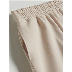 Shorts aus Sweatjersey