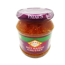 PATAK`S Hot Mango Chutney Манго чатни острый 340г