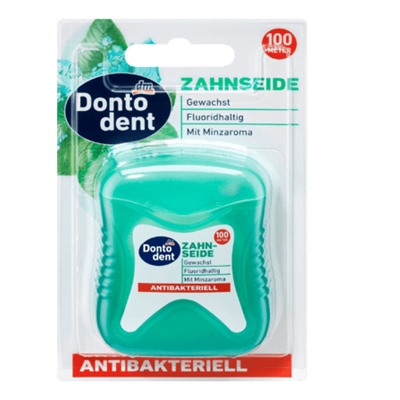 Dontodent Нить антибактериальная, 100 м