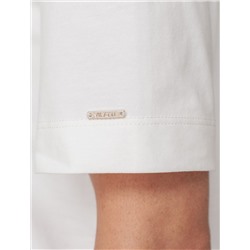 Футболка свободная из премиального хлопка с эластаном