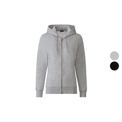 esmara® Damen Sweatjacke, mit Baumwolle