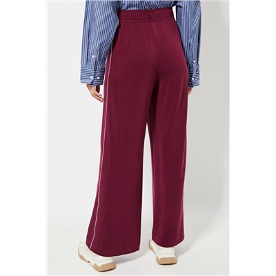 Pantalón wide leg - Burdeos