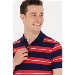 Erkek Lacivert Polo Yaka Tişört