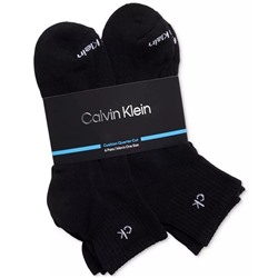 Calvin Klein Men's 6pk. Logo Quarter Socks