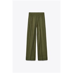 PANTALÓN ANCHO CON LINO