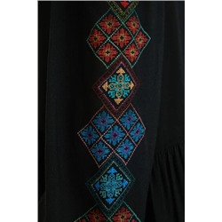 Vestido mangas étnicas