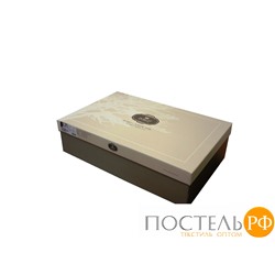 11283 КПБ DO&CO Ранфорс с плед 200х220 (50х70/2 шт) FORSET персиковый