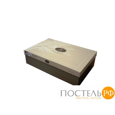 11283 КПБ DO&CO Ранфорс с плед 200х220 (50х70/2 шт) FORSET баклажан