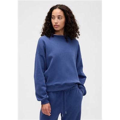 Relaxed Wedge Crewneck Sweatshirt