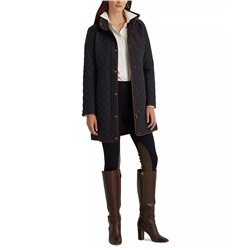 Lauren Ralph Lauren Women's Hooded Quilted Coat