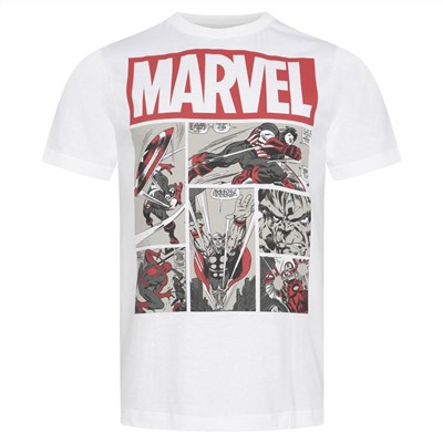 MARVEL Heroes Comics Herren T-Shirt FBMTS301WHT